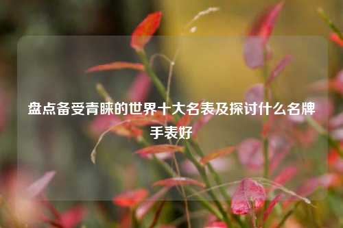 盘点备受青睐的世界十大名表及探讨什么名牌手表好