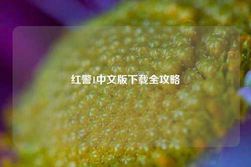 红警1中文版下载全攻略