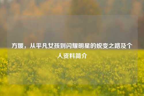 方媛,从平凡女孩到闪耀明星的蜕变之路及个人资料简介