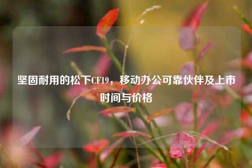 坚固耐用的松下CF19,移动办公可靠伙伴及上市时间与价格