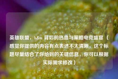 英雄联盟，h&m 背后的热血与策略电竞盛宴 （感觉你提供的内容有点表述不太清晰，这个标题尽量结合了你给到的关键信息，你可以根据实际需求修改）