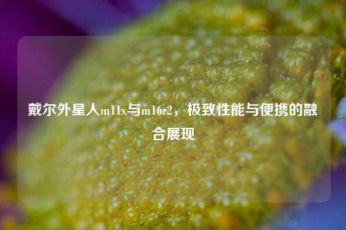 戴尔外星人m11x与m16r2，极致性能与便携的融合展现