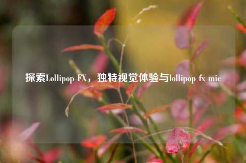 探索Lollipop FX，独特视觉体验与lollipop fx mic