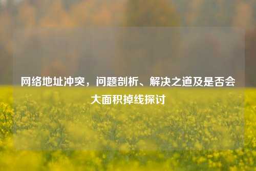 网络地址冲突，问题剖析、解决之道及是否会大面积掉线探讨
