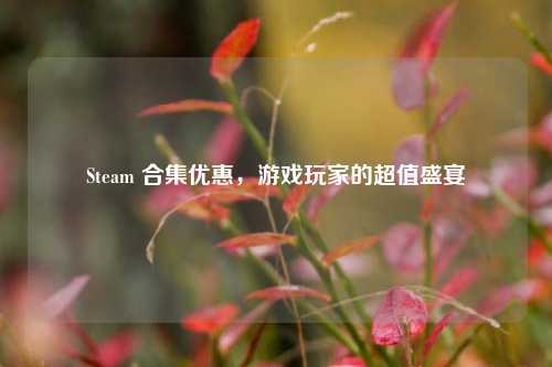 Steam 合集优惠，游戏玩家的超值盛宴
