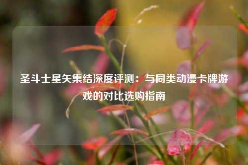 圣斗士星矢集结深度评测：与同类动漫卡牌游戏的对比选购指南
